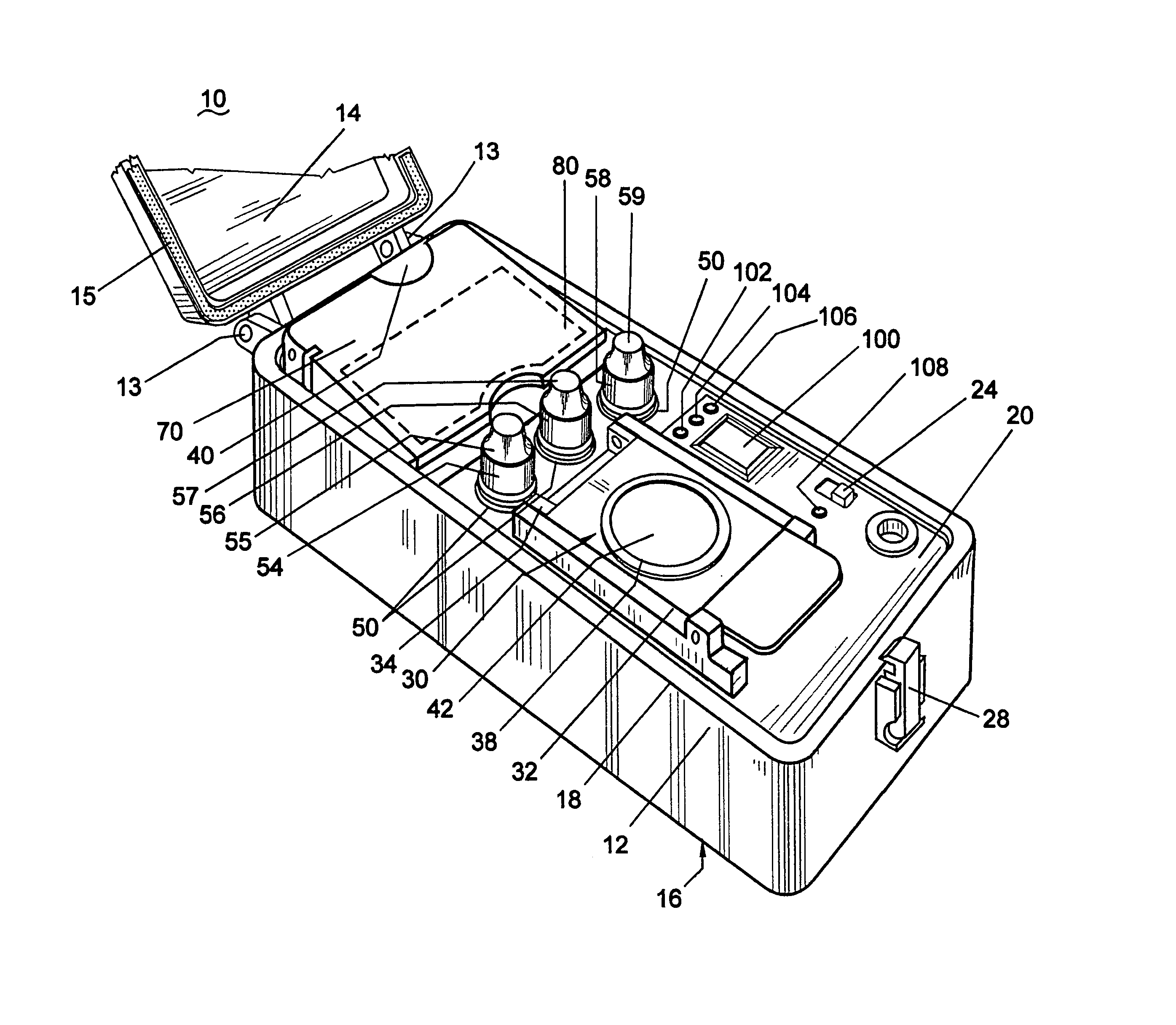 Method and system for explosive detection