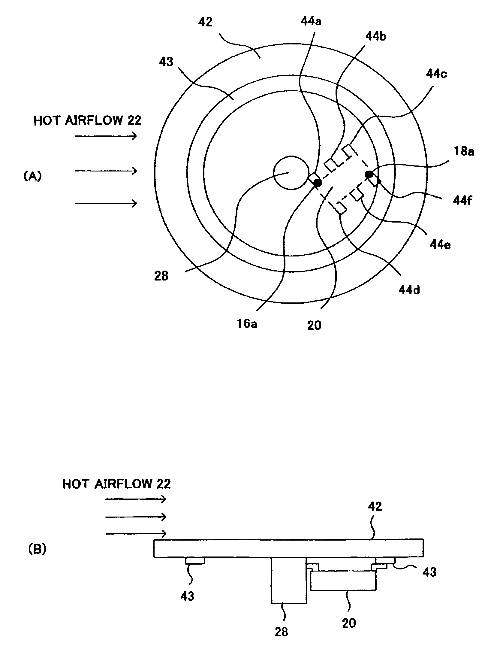 Fire heat sensor