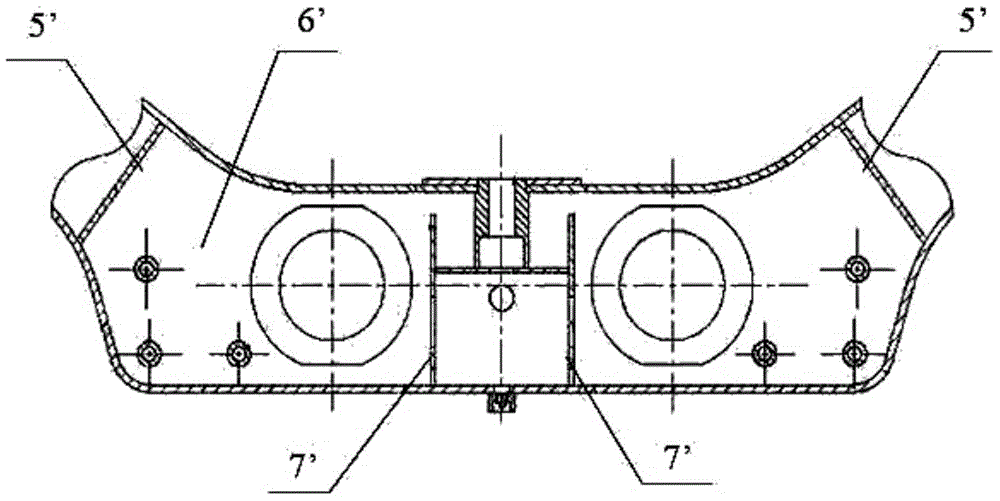 Bogie for high-speed train and frame of bogie