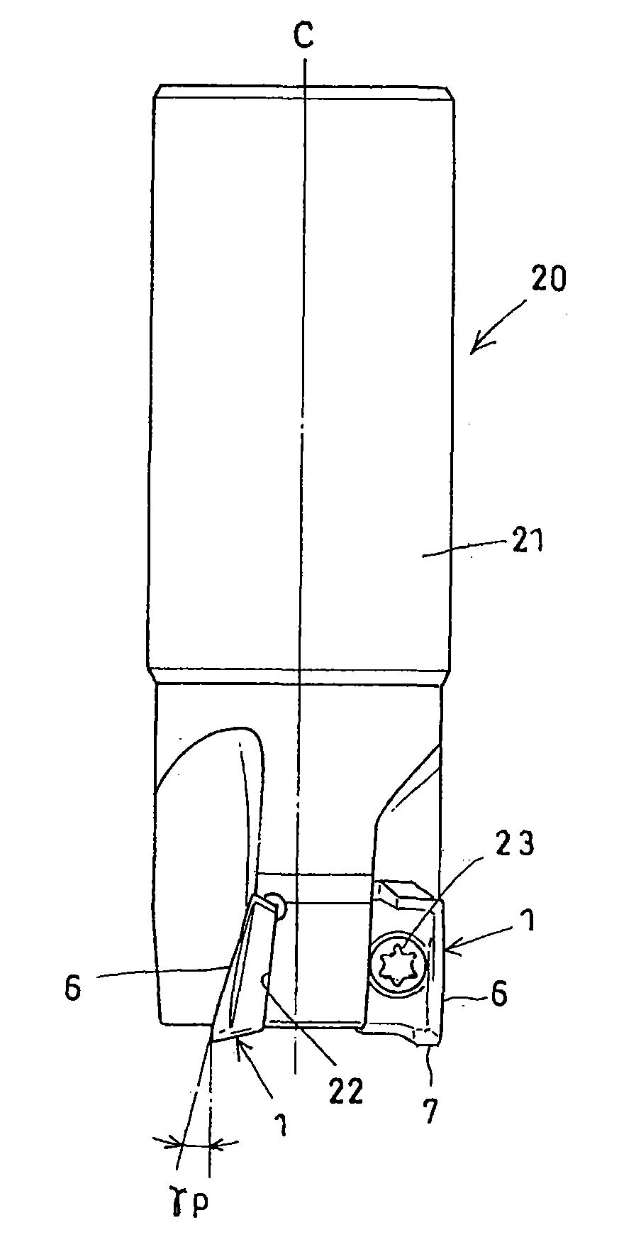 Throw-away insert and milling cutter using throw-away insert