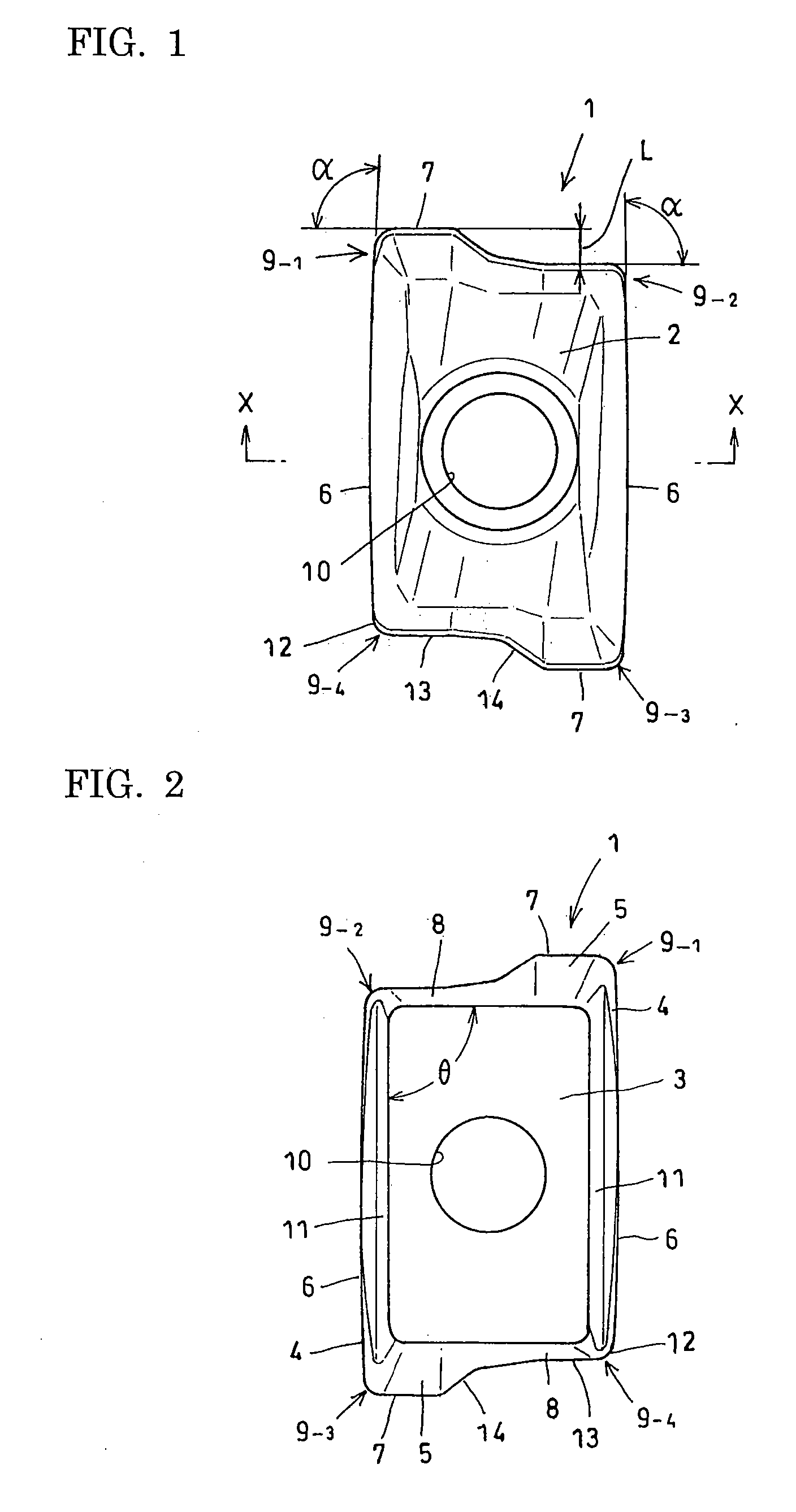 Throw-away insert and milling cutter using throw-away insert