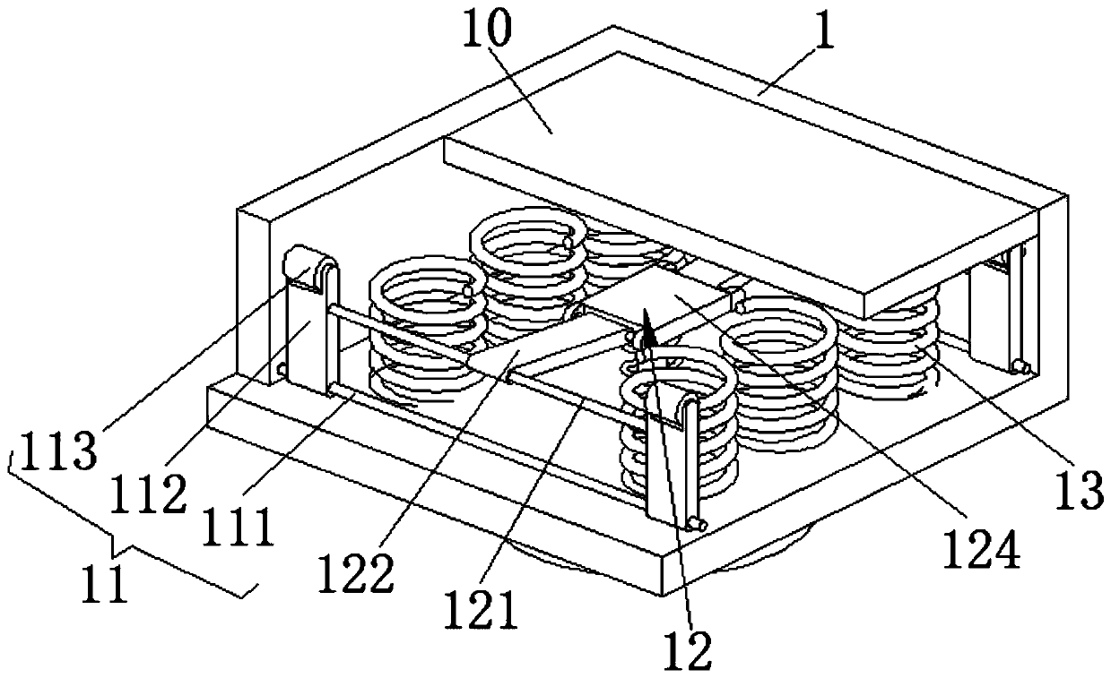 Safety system for building hoist