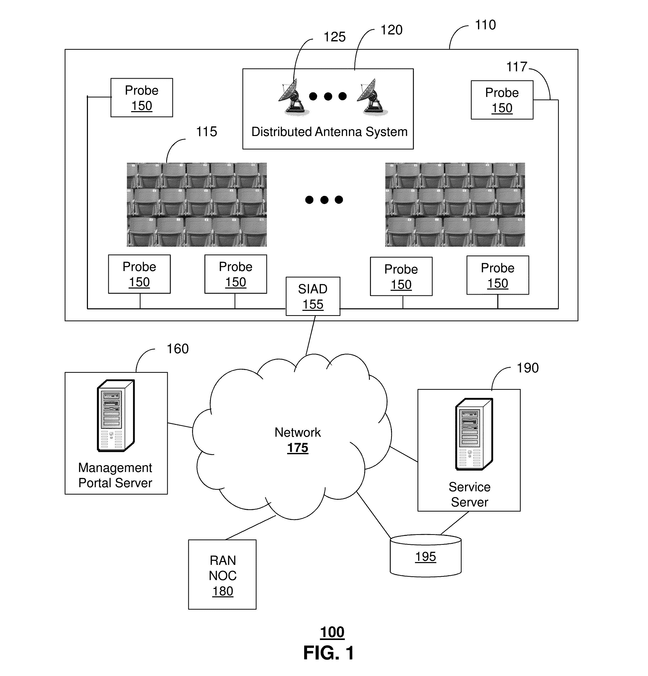 Method and apparatus for managing wireless probe devices