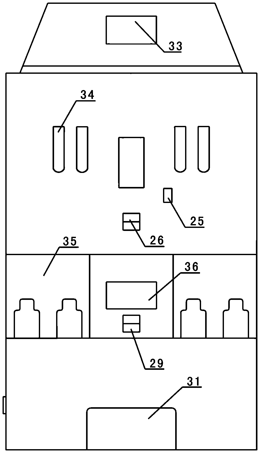 Method for monitoring content of total cadmium in water and device for automatically monitoring content of total cadmium in water on line