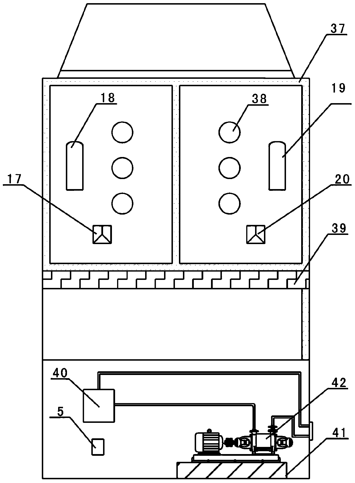 Method for monitoring content of total cadmium in water and device for automatically monitoring content of total cadmium in water on line