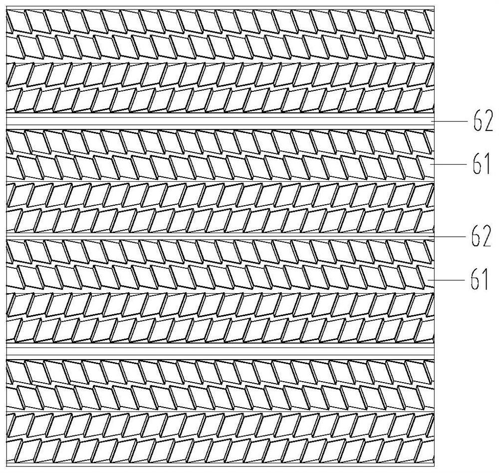 Two-way composite floor slab with four sides without rib extending and free of formwork supporting and dismounting and construction method thereof