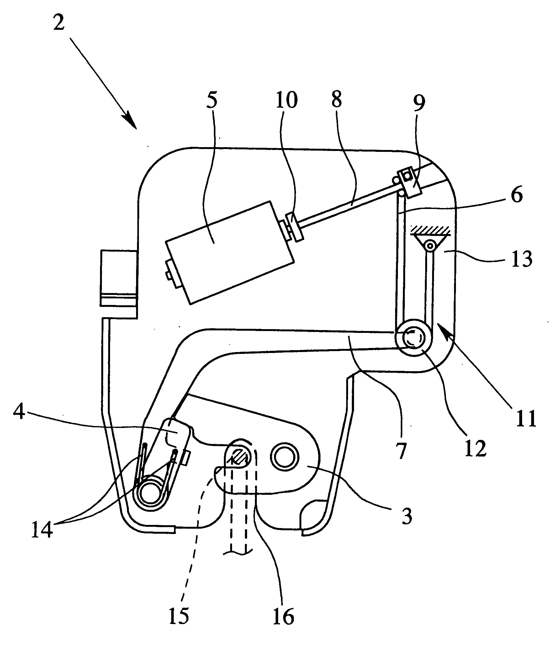 Motor vehicle lock