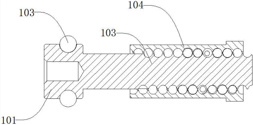 Serial connection type power dividing ball joint