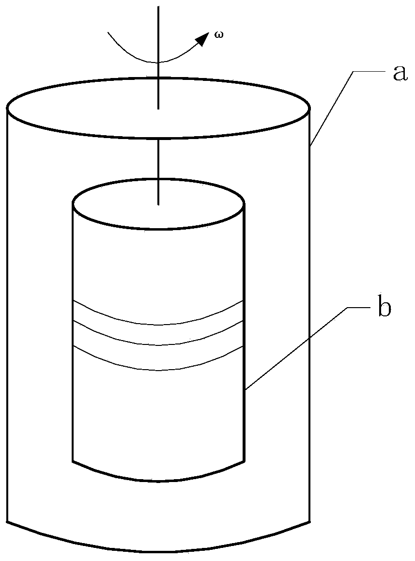 Device and method for guiding fiber coating precursor coating through laser irradiation