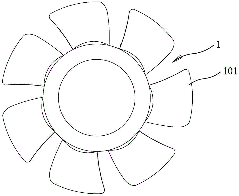 Antistatic self-cleaning fan blade and process for manufacturing same