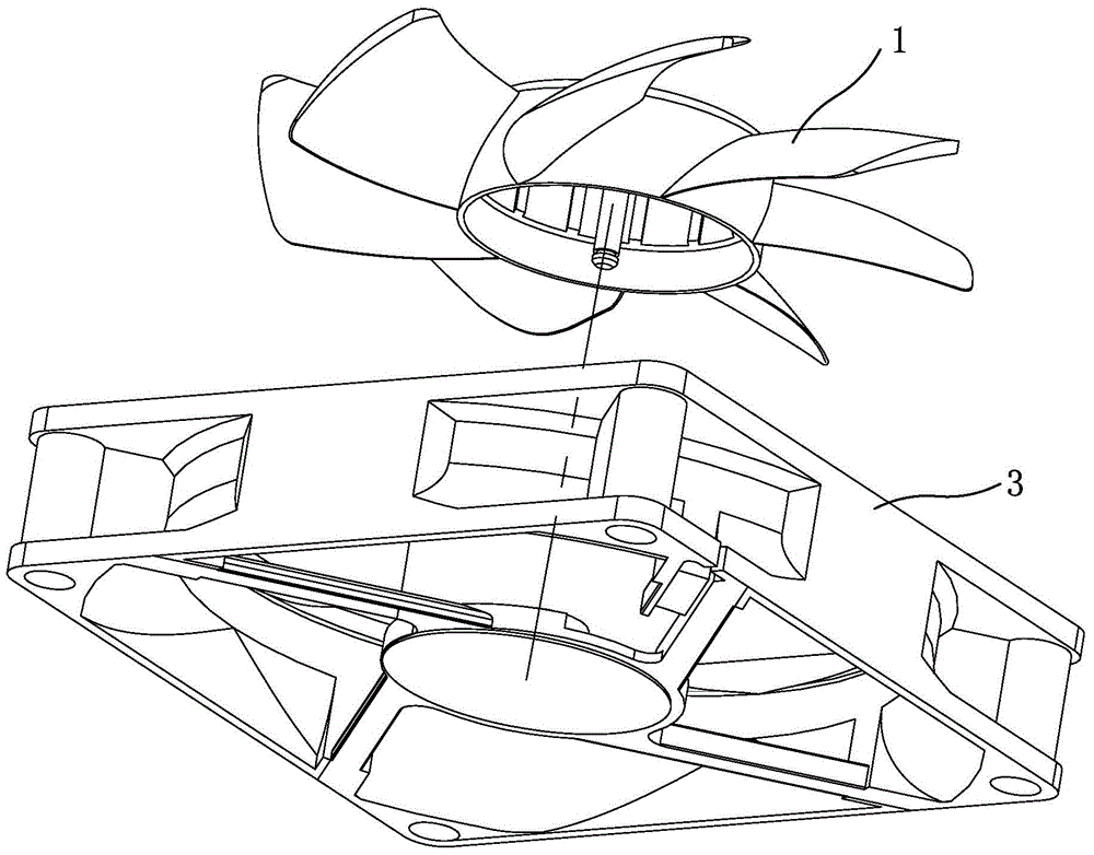 Antistatic self-cleaning fan blade and process for manufacturing same