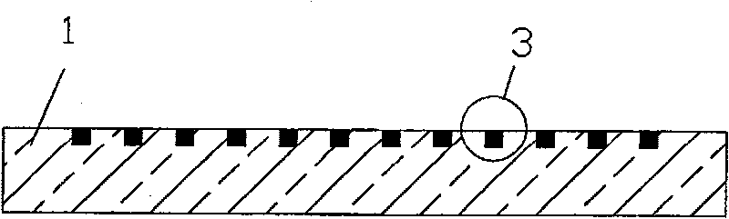 Method for manufacturing plane surface medium resistance discharging light source