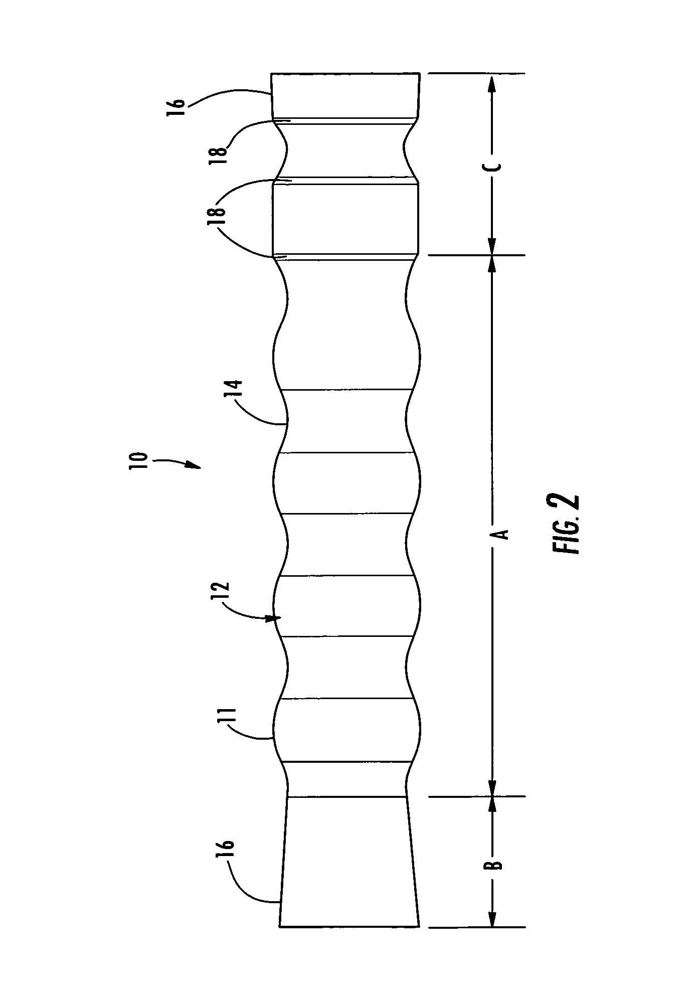 Esophageal stent and associated method