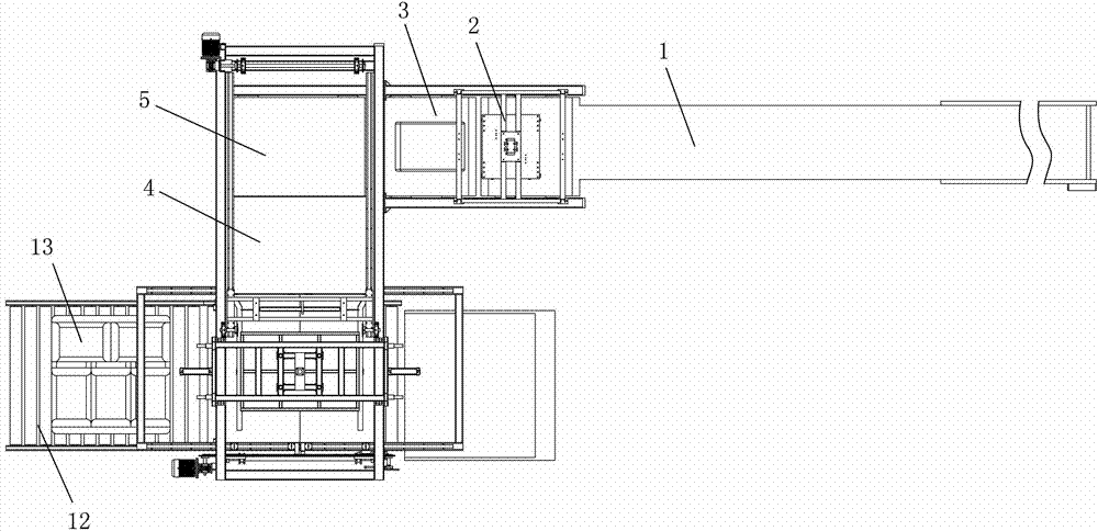 Automatic stacker crane