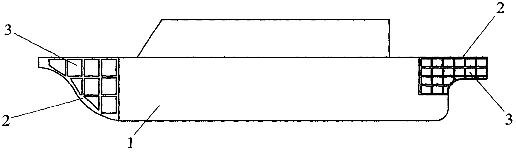 Ship with buoyancy anti-sinking system