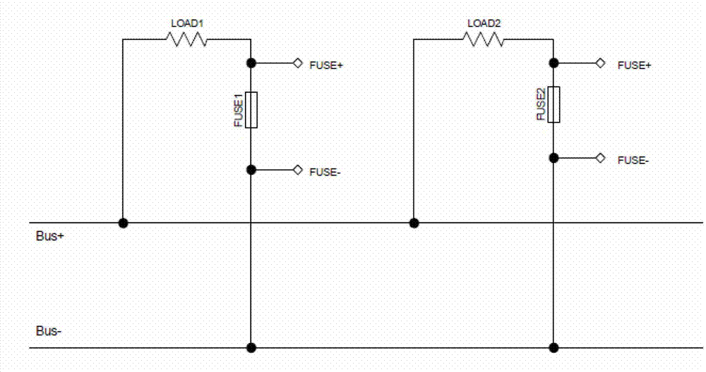 Load fuse wire detecting device and power system