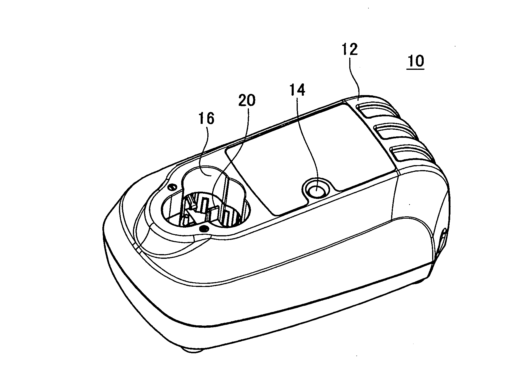 Charger for battery packs and combination of battery packs and a charger