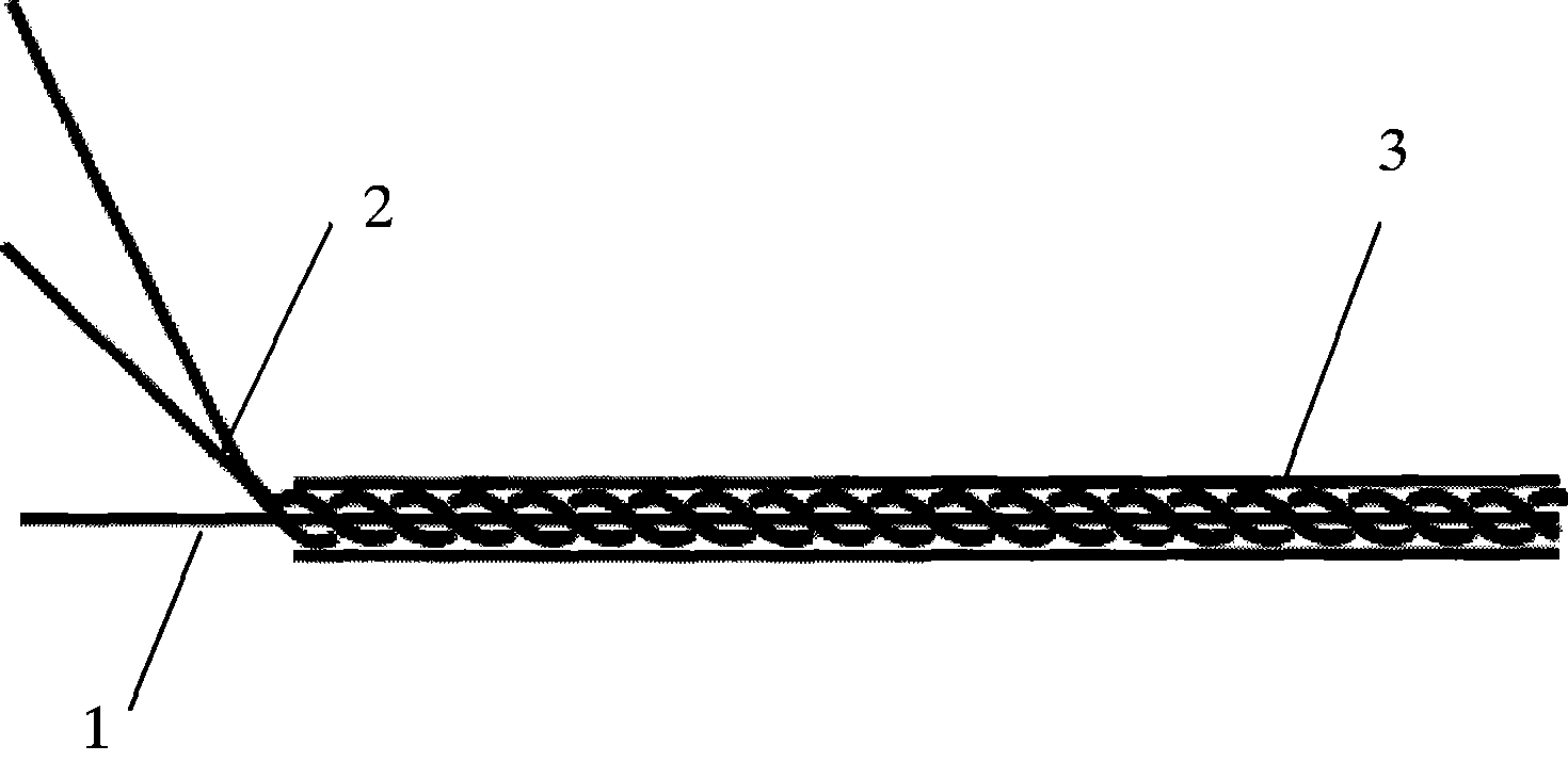 Ceramic fluorescent lamp electrode and method for making same