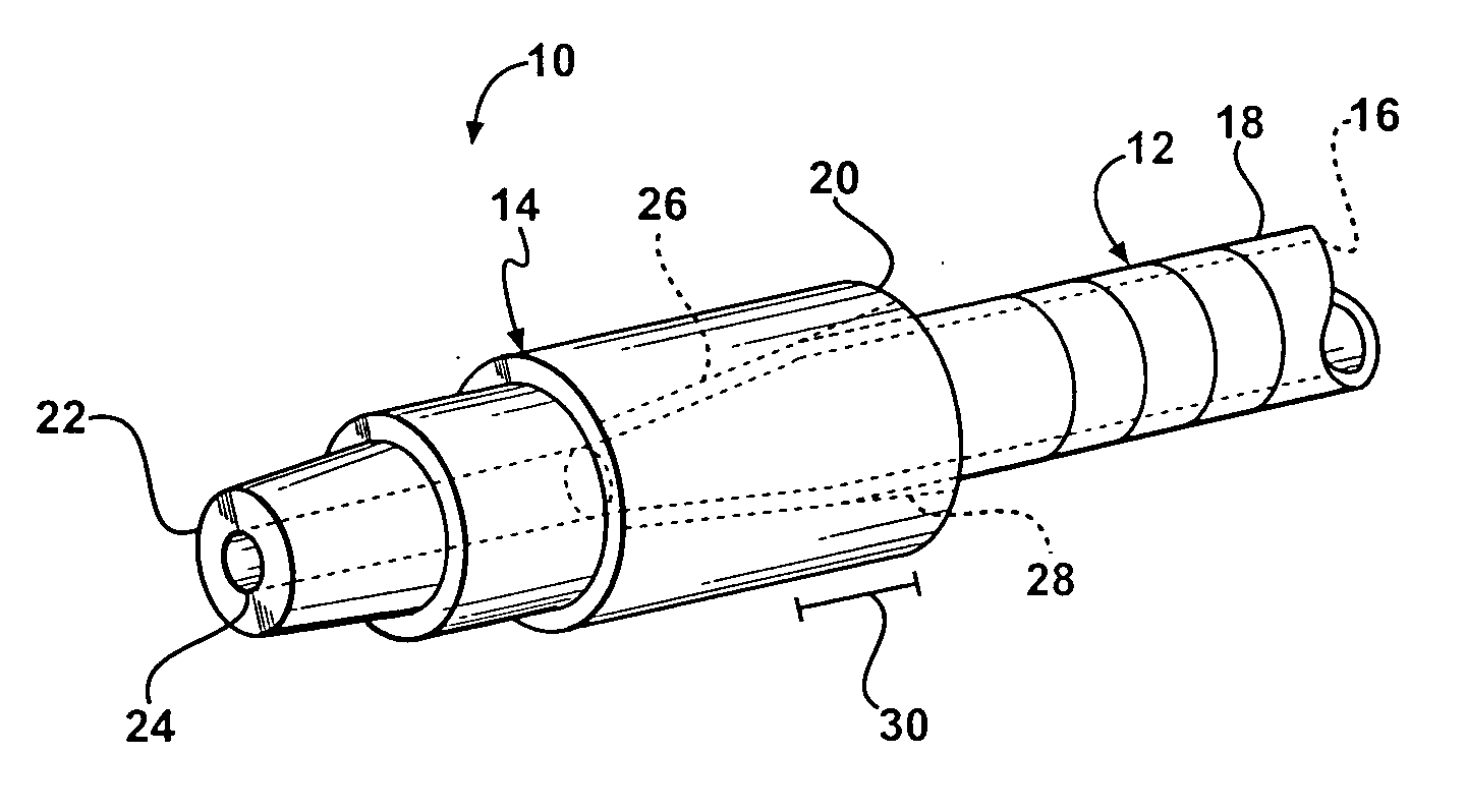 PIV high pressure infusion set