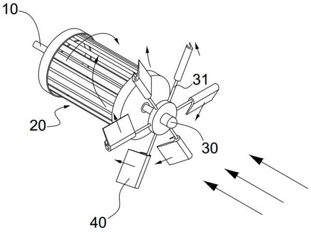 A kind of wind power generation device