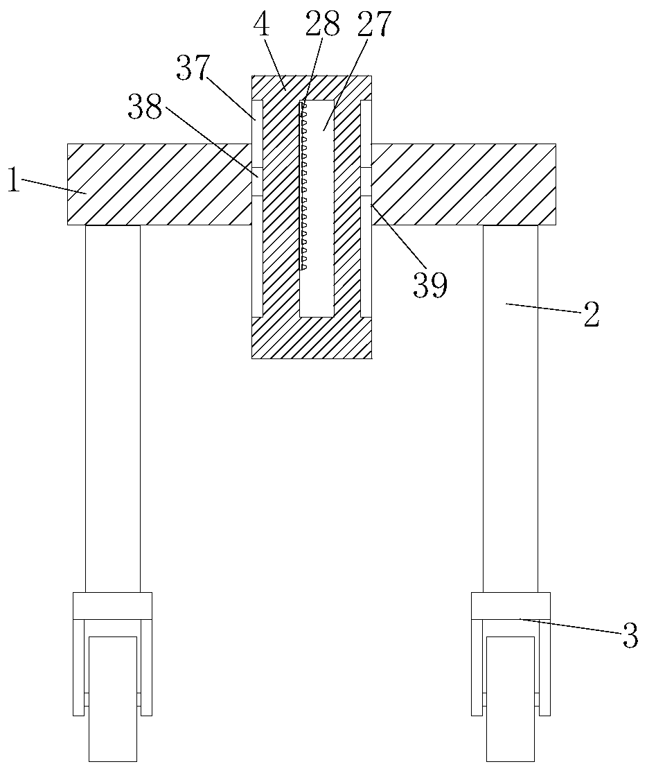 Punching equipment for bridge construction site