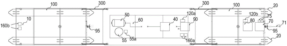 Floating type device riverway bottom pollutant removing and purifying device and method