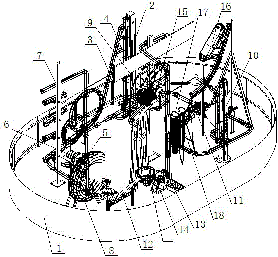 Small ball trajectory demonstrating device