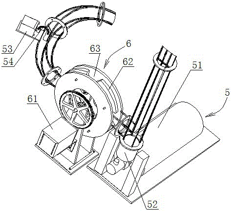 Small ball trajectory demonstrating device