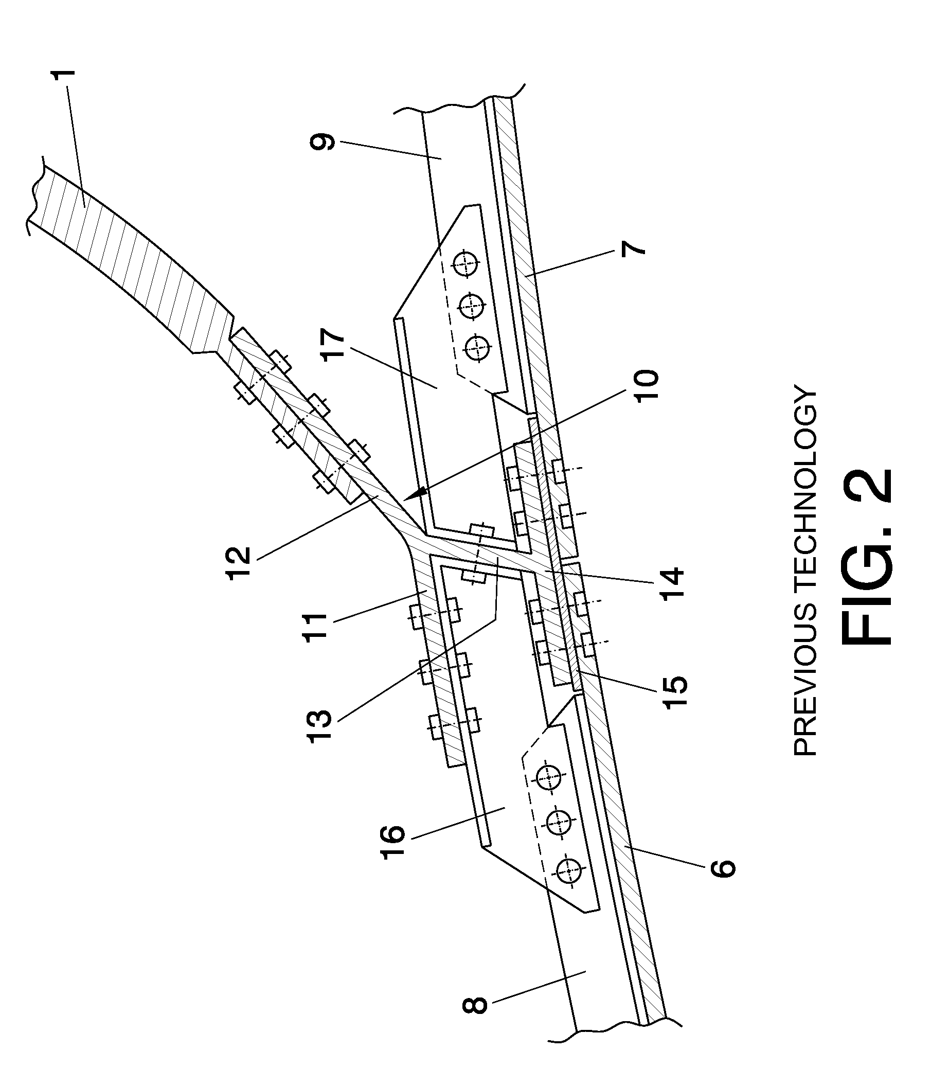 Aircraft pressure bulkhead assembly structure