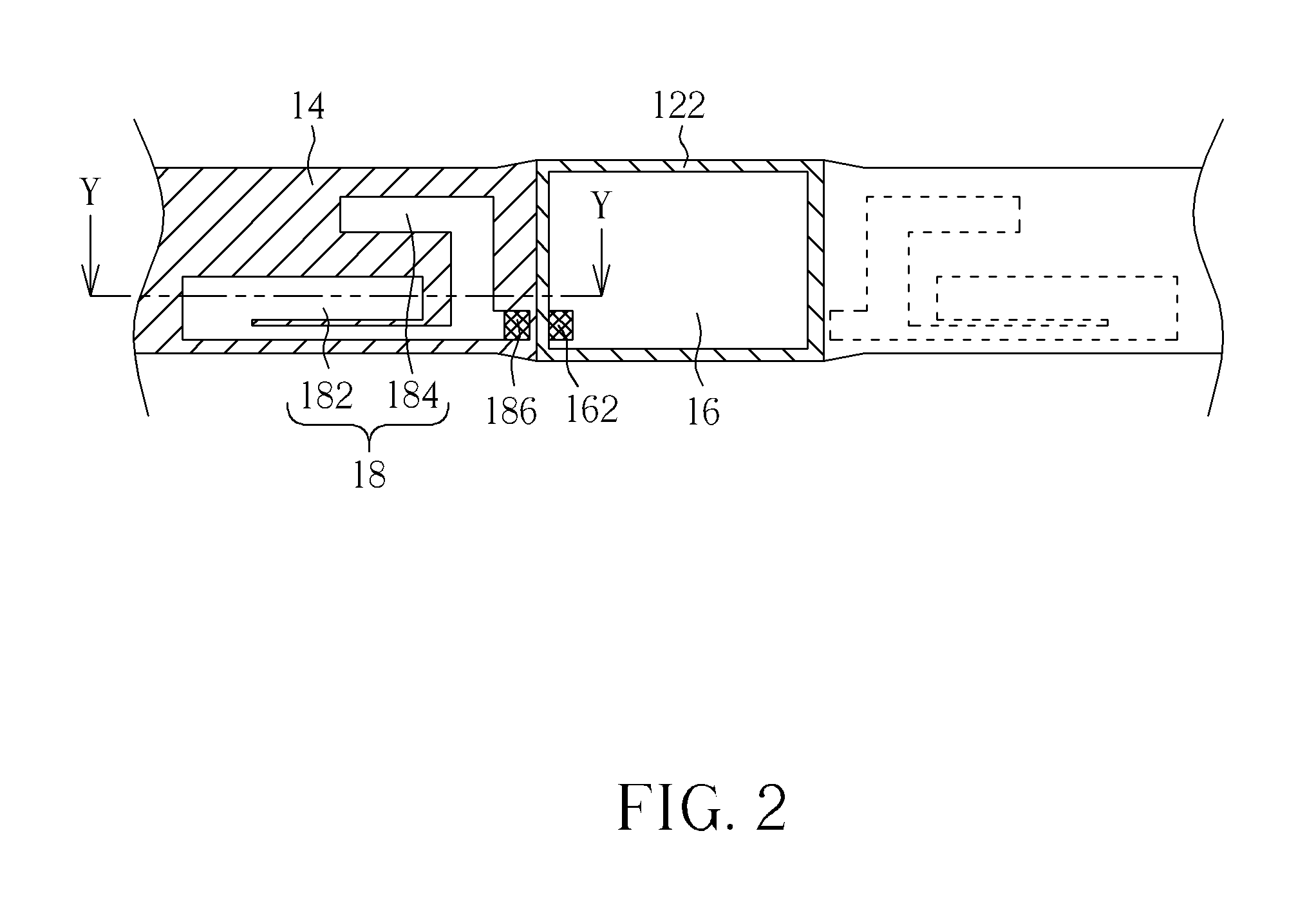 Antenna structure for wearable electronic device and wearable wireless electronic device