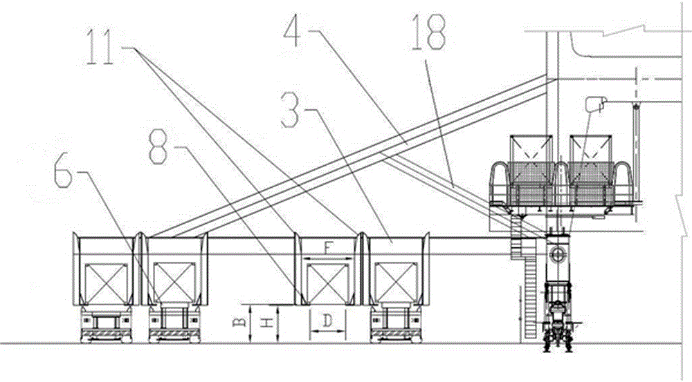 Loading and unloading method capable of preventing automatic container terminal AGV and quay crane from waiting for each other and quay crane