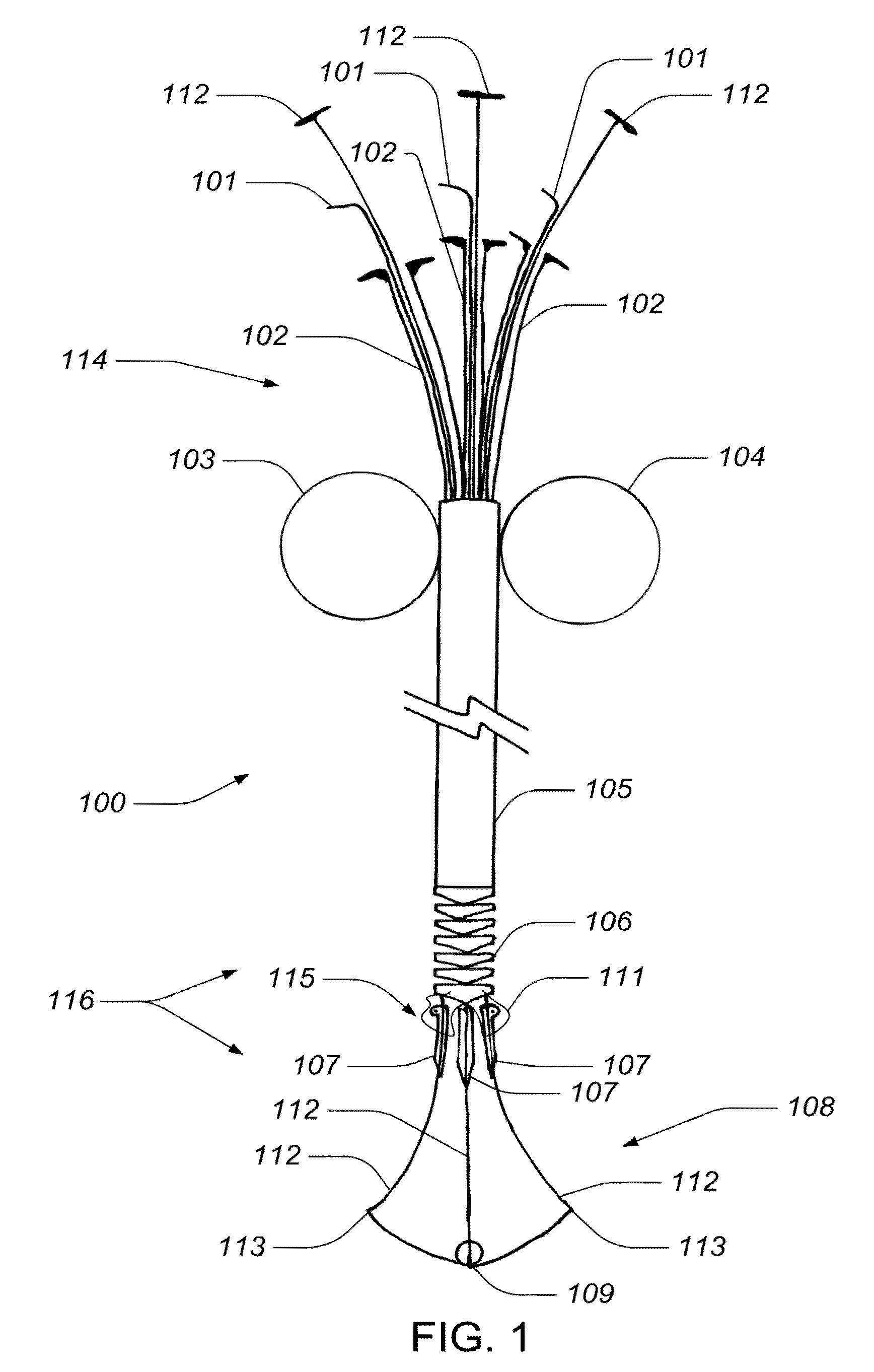 Medical device, kit and method for constricting tissue or a bodily orifice, for example, a mitral valve