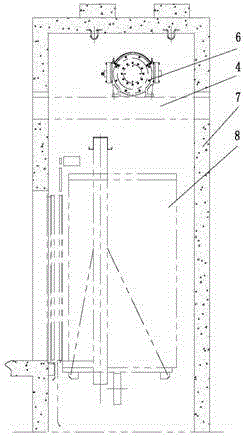 Novel arrangement structure of elevator without machine room