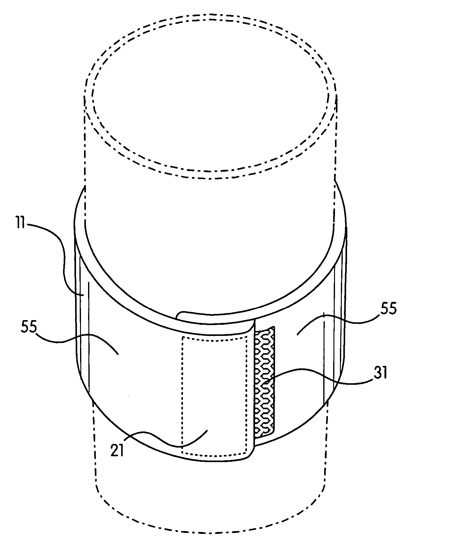 Folding magnetic holding wrap for cups or mugs