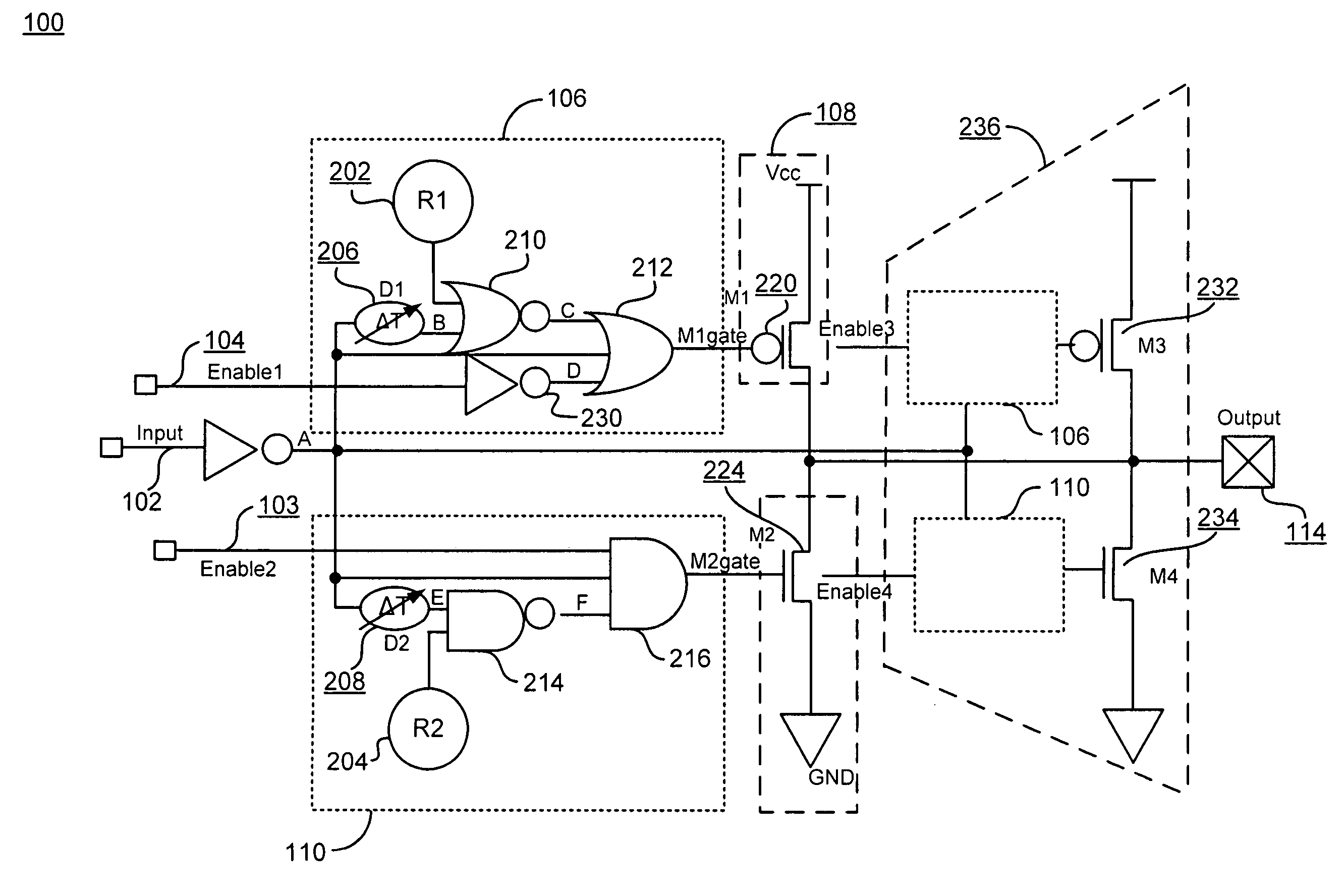 Programmable current booster for faster edge-rate output in high speed applications