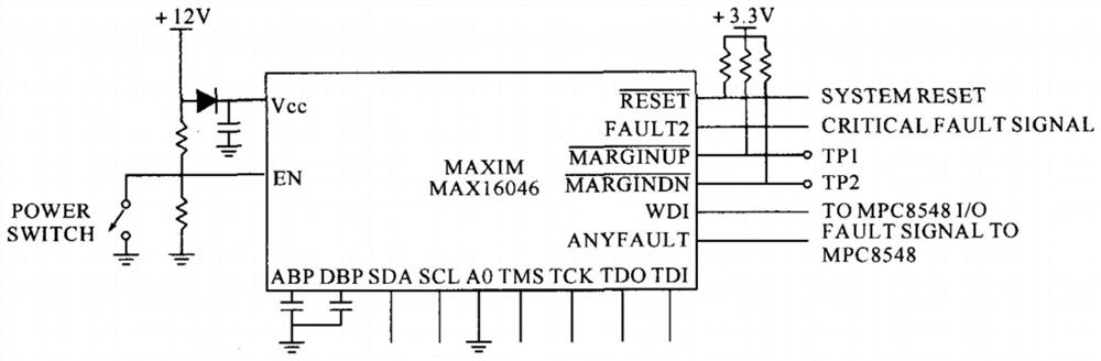 Harmonic resonance suppression system of microgrid