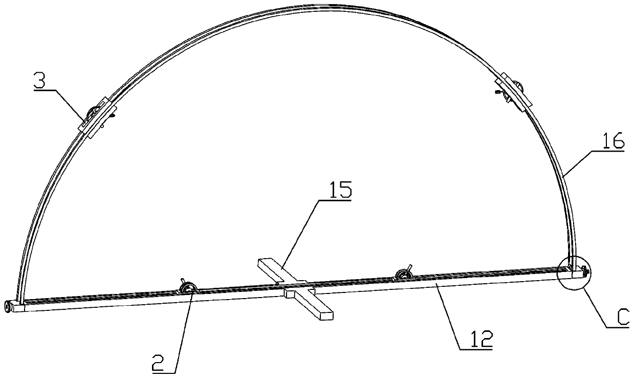 Bilateral percutaneous puncture vertebral body guider