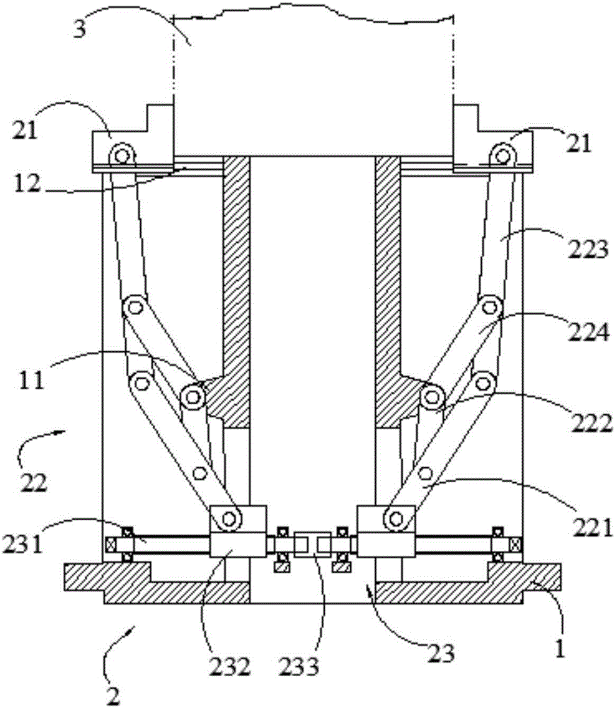 Four-claw automatic centering chuck and machine tool