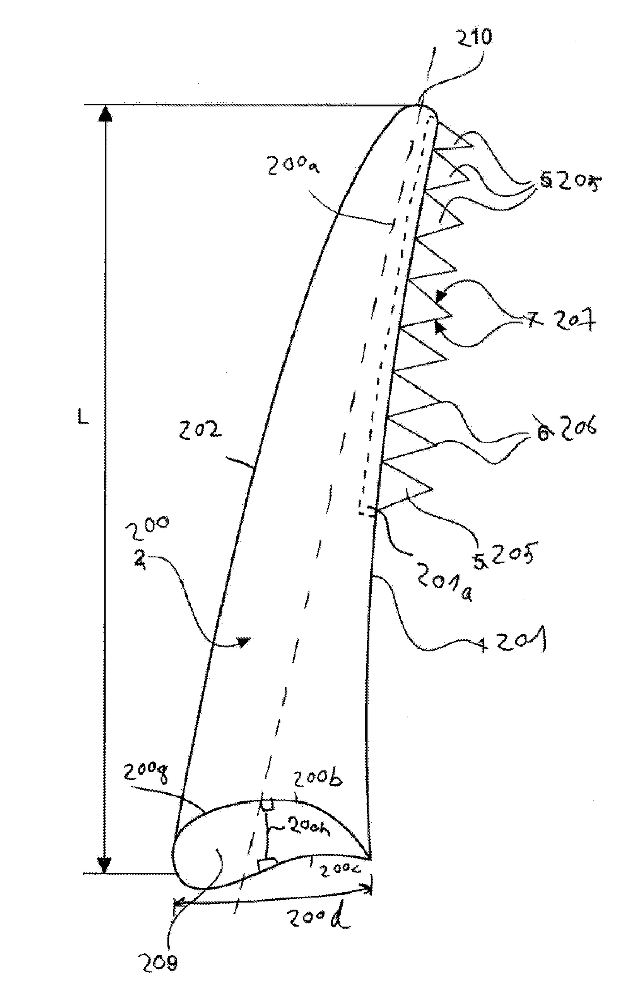 Wind-turbine rotor blade, rotor blade trailing edge, method for producing a wind-turbine rotor blade, and wind turbine