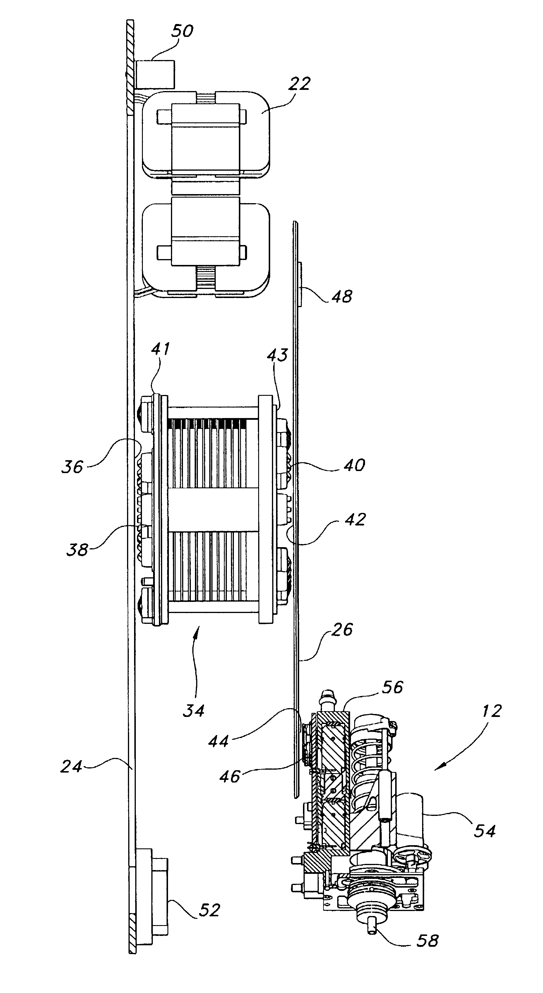 Cabeless interconnect system for pick and place machine