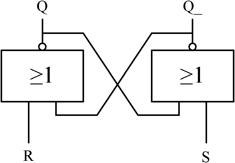 Measuring circuit for single-event transient pulse width