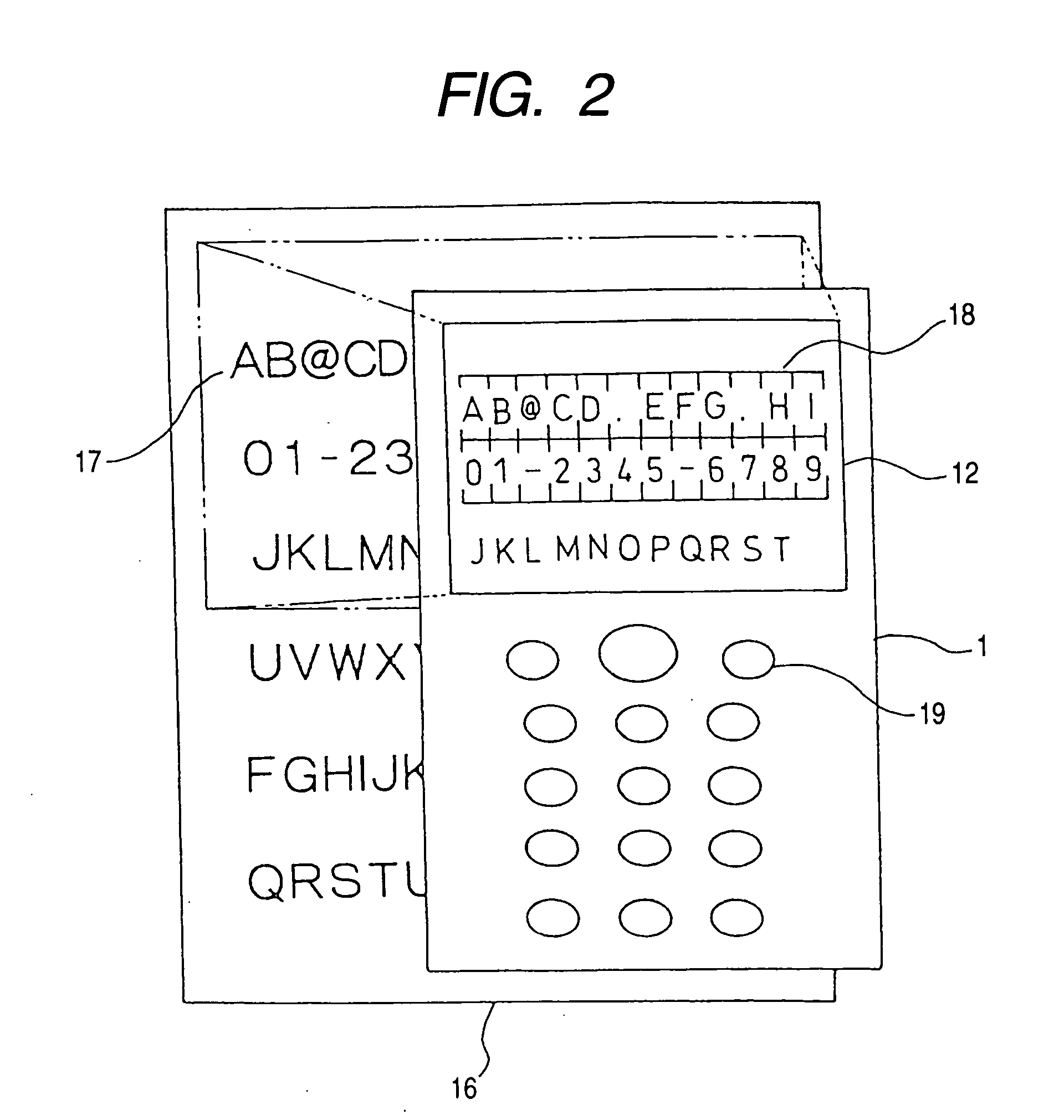 Character recognition processing device, character recognition processing method, and mobile terminal device