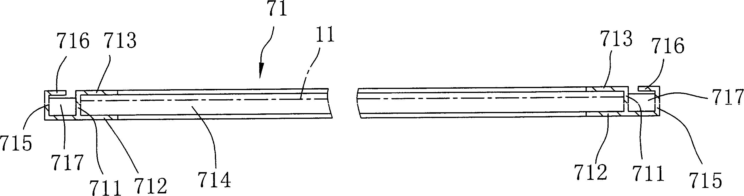 Photoframe capable of putting digit image device