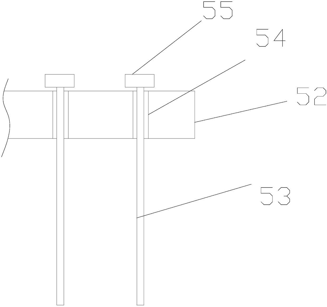 Improved air flow penetration type agricultural drying device