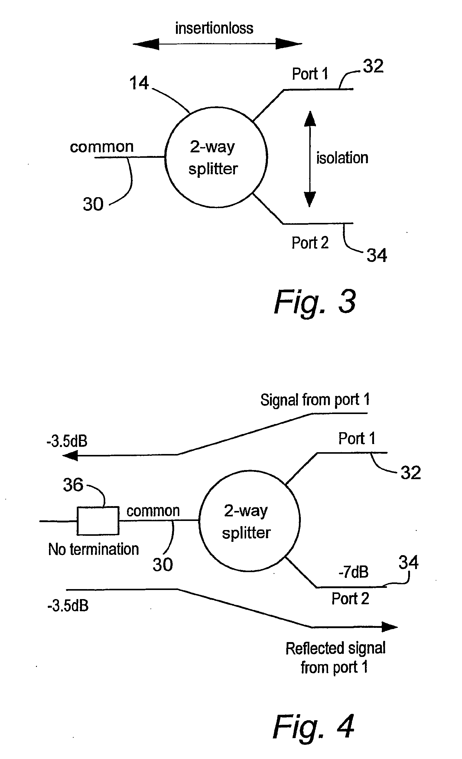 Loss reduction in a coaxial network