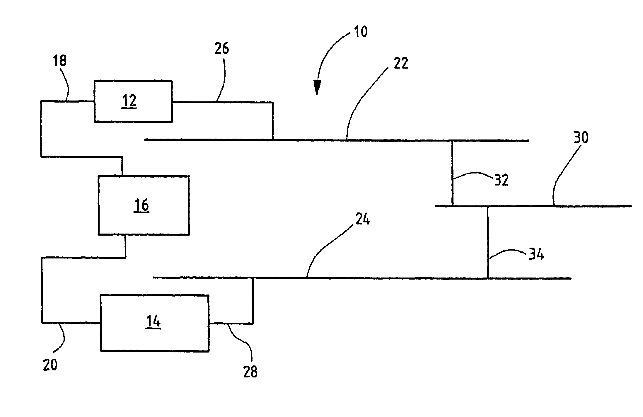 Drive system for a vehicle