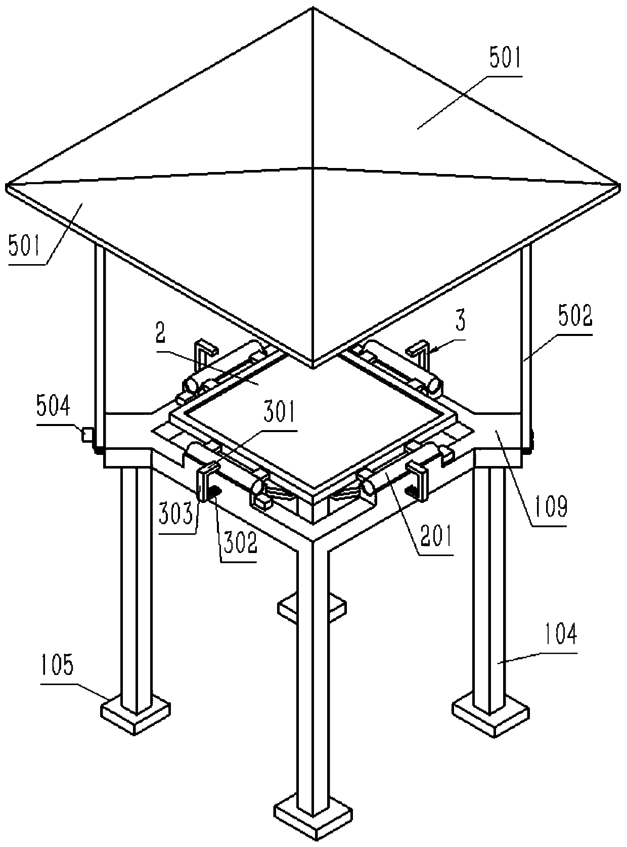 Outdoor show device for new media promotion