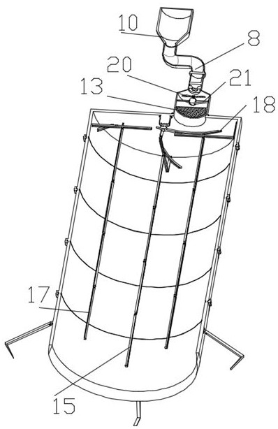 Collection equipment for carbon cycle detection of land ecosystem