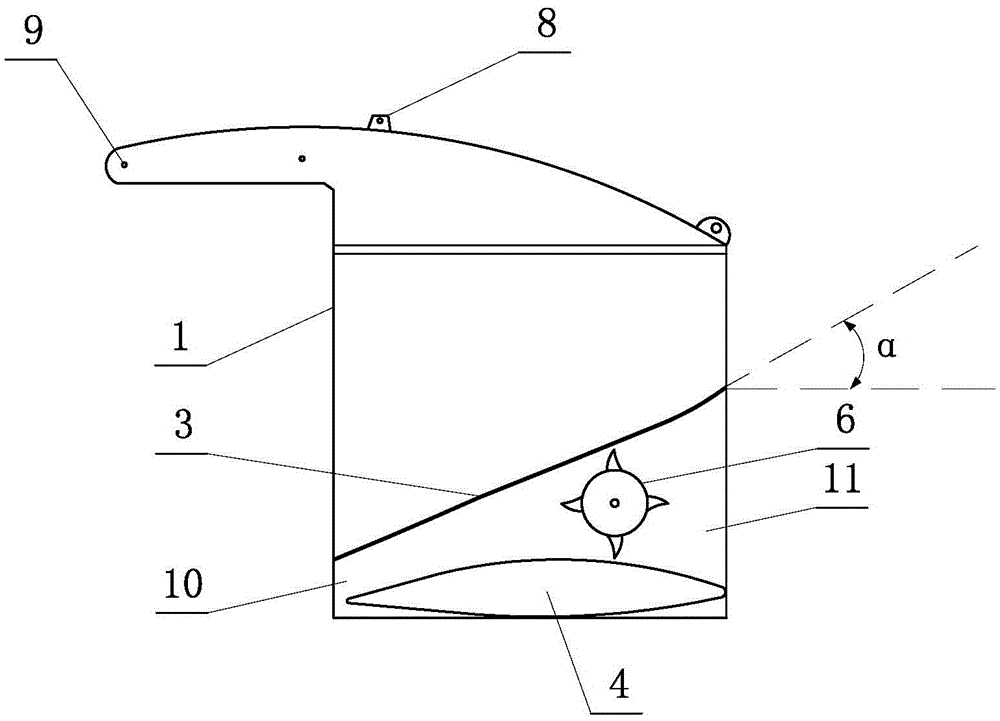 Oil pollution introduction device and method for removing oil in water