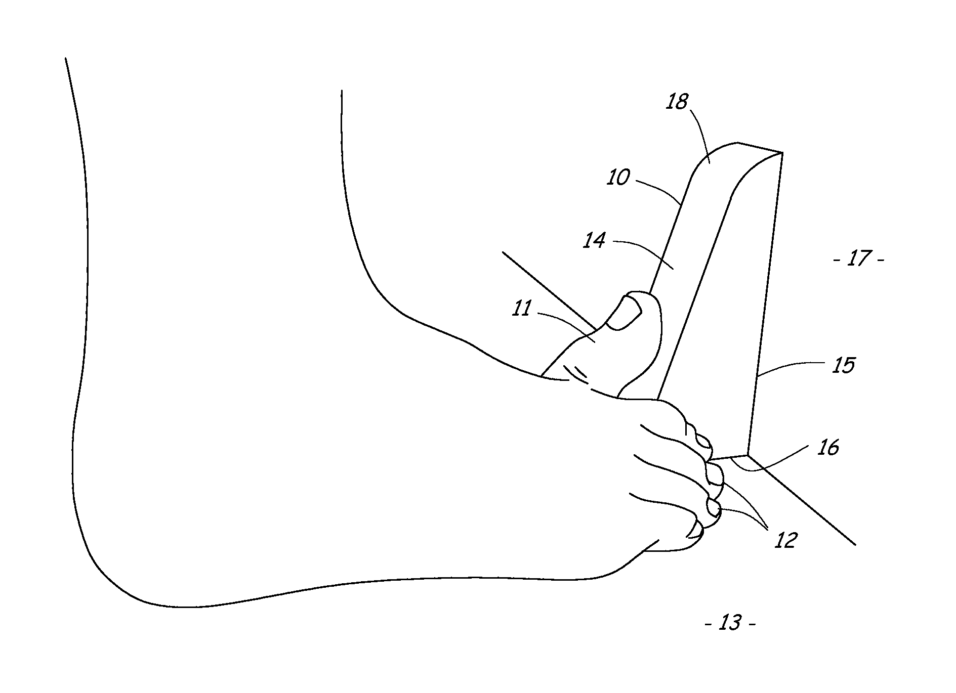 Method and apparatus for treating plantar fasciitis